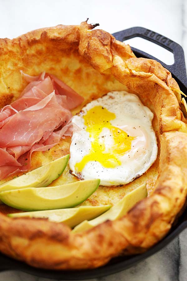 Savory Dutch Baby  Easy Delicious Recipes