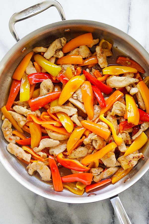 Sweet Pepper Chicken Recipe