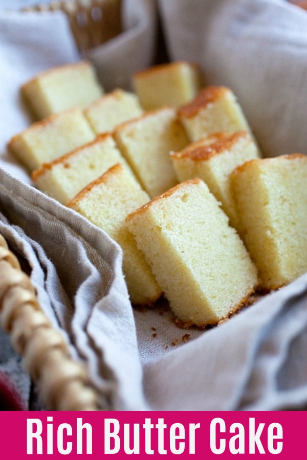 Butter Cake - the BEST butter cake recipe you'll find online. Crazy buttery, sweet, rich, so moist and delicious | rasamalaysia.com