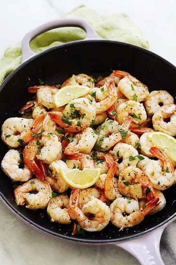 Lemon Pepper Shrimp - Rasa Malaysia