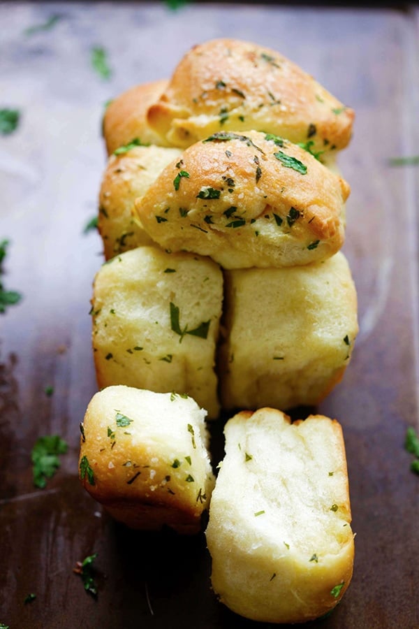 Pull Apart Garlic Bread Rasa Malaysia