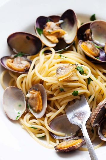 Spaghetti alle Vongole - Spaghetti with Clams - Rasa Malaysia