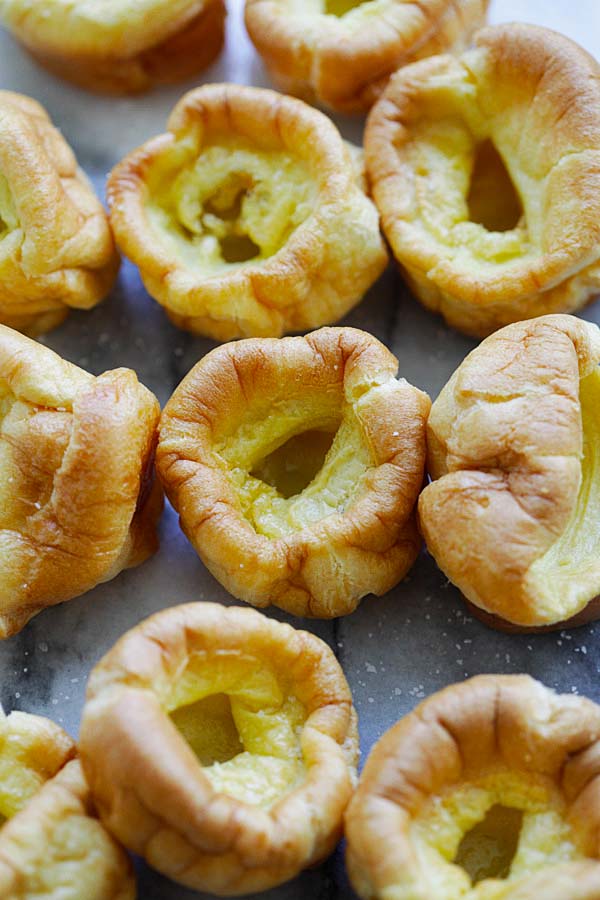 Delicious and easy Yorkshire Pudding recipe yields the best yorkshire puddings.
