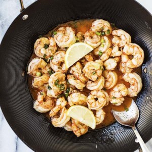 Asian garlic butter shrimp