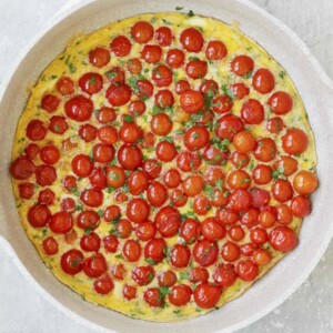 Cherry Tomato Frittata