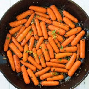 maple roasted carrots