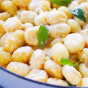 garlic parmesan gnocchi