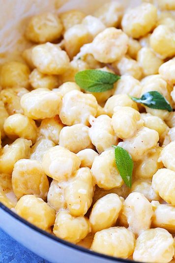 Creamy Garlic Parmesan Gnocchi - Rasa Malaysia