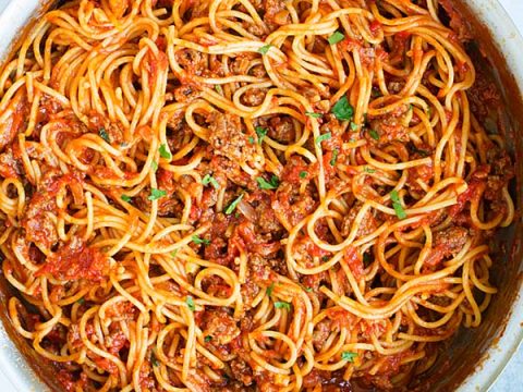 One Pot Spaghetti With Meat Sauce Rasa Malaysia