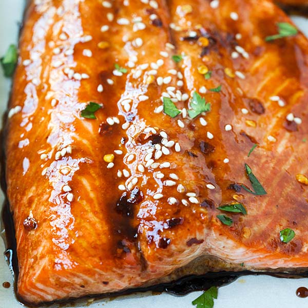 Soy Glazed Salmon The Best Baked Salmon Rasa Malaysia