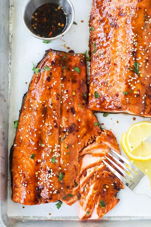 Salmon Honey Glaze Soy at Alfred Davidson blog