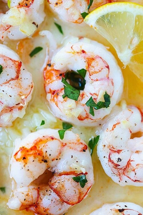 Broiled Shrimp with Garlic Butter - Rasa Malaysia