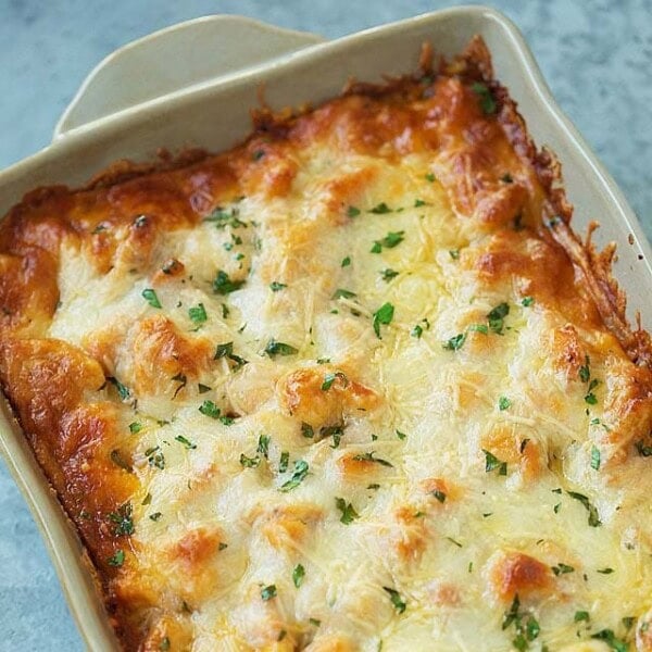 Cheesy Baked Tortellini