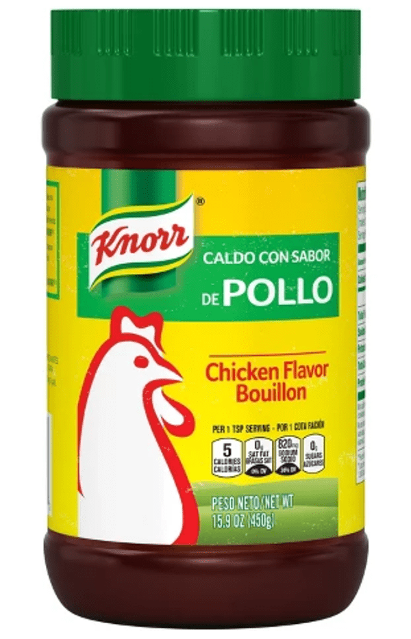 Knorr chicken bouillon powder.