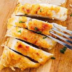 One of the best chicken breast recipes is baked chicken breasts.