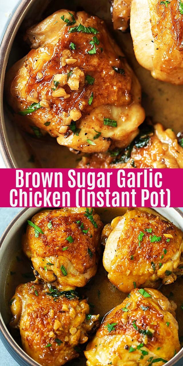 easy garlic brown sugar chicken