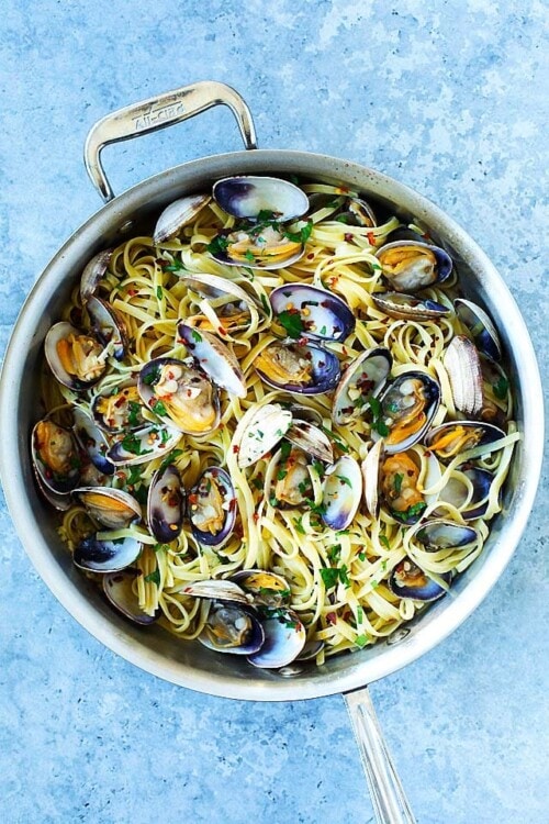 Spicy Clam Pasta Rasa Malaysia