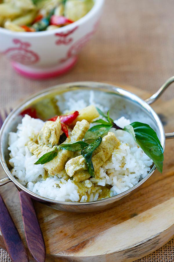 Dry best sale green curry