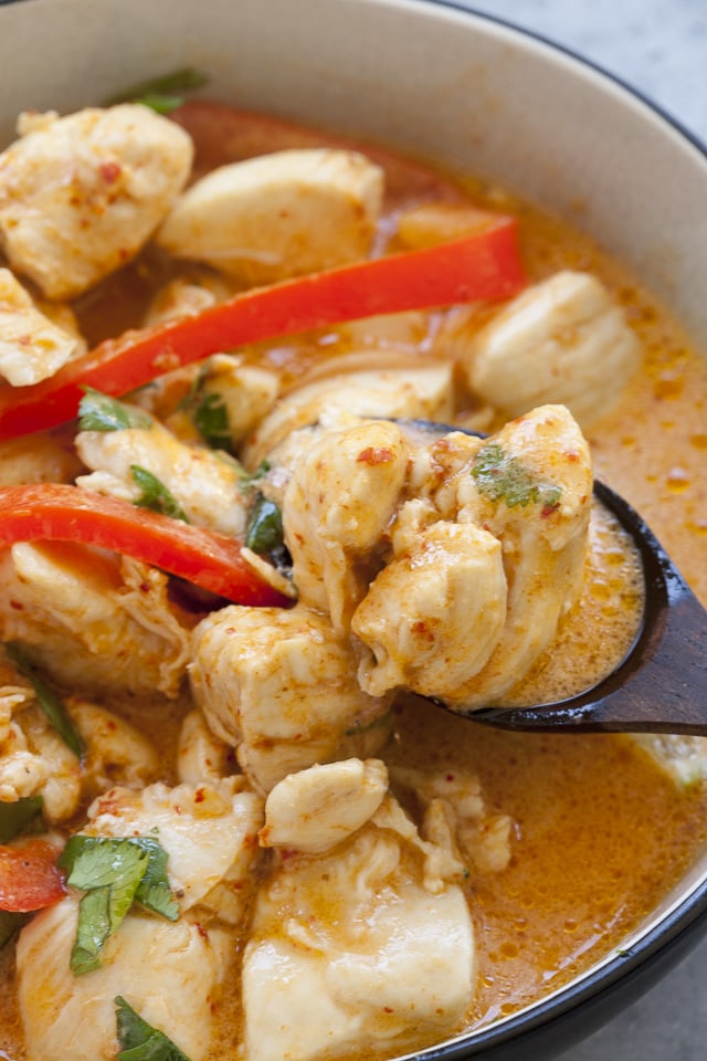 Red Chicken Curry With Delicious Curry Sauce Rasa Malaysia   Red Chicken Curry7 