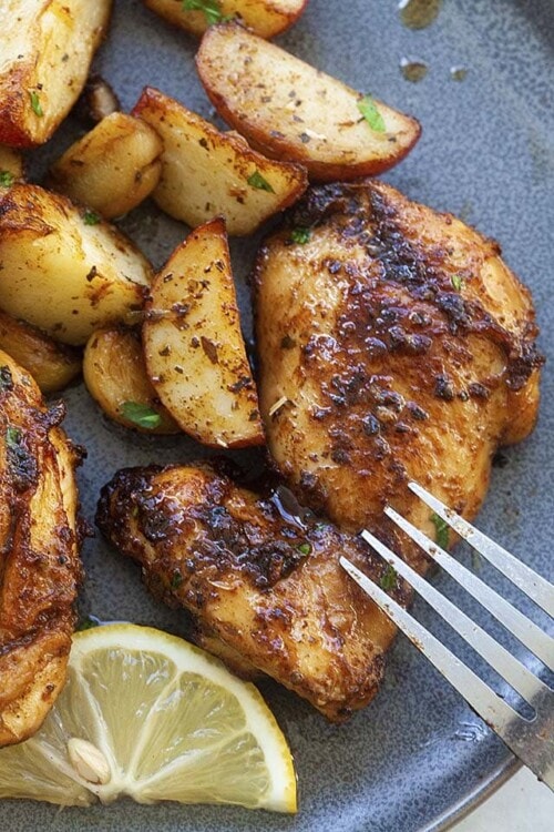 Chicken and Potatoes (Easy One Pan Recipe!) Rasa Malaysia