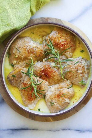 Creamy Garlic Chicken (Instant Pot Chicken Recipe!) - Rasa Malaysia