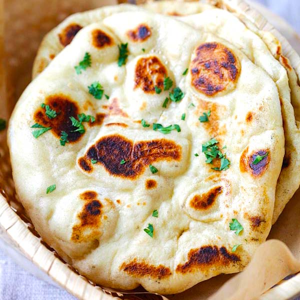 Naan store bread homemade