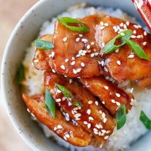 Teriyaki chicken.