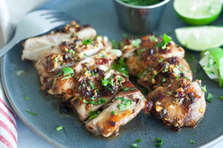 Cilantro lime chicken thighs