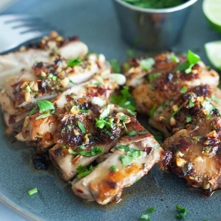 Cilantro lime chicken thighs