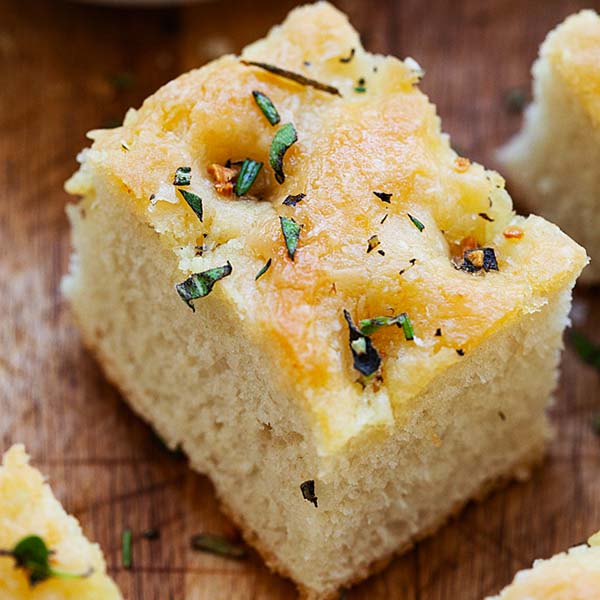 Fluffy Focaccia Bread - What Should I Make For