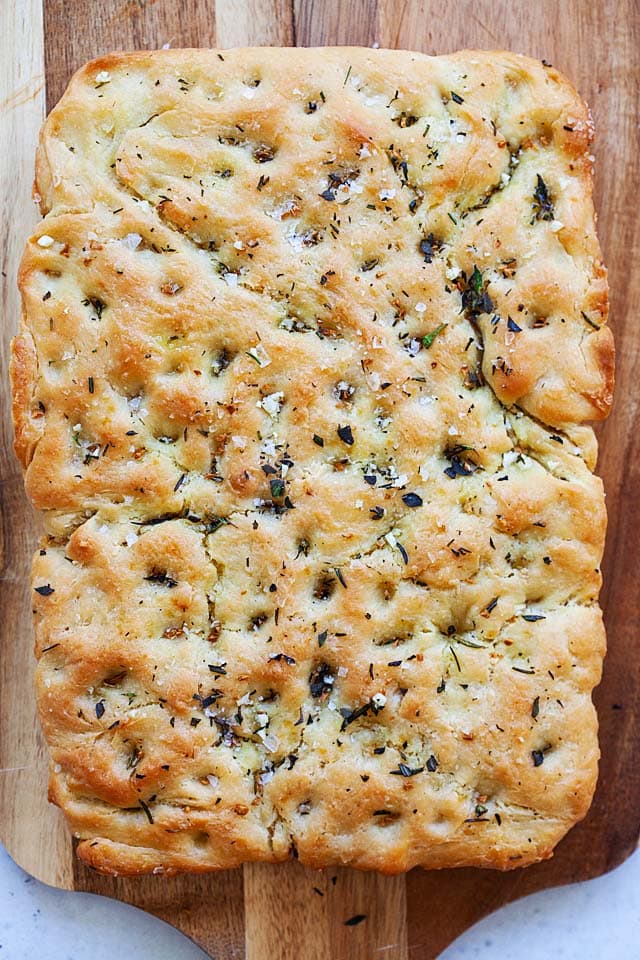 Focaccia Focaccia Bread Focaccia Recipe Rasa Malaysia