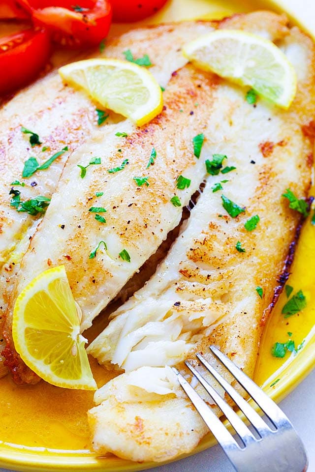 Lemon Butter Swai Fish (Pan Fried Fish Recipe!) - Rasa Malaysia