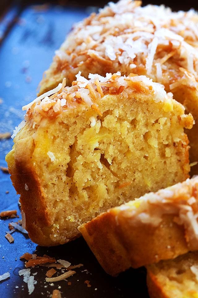 Pina Colada Quick Bread Rasa Malaysia