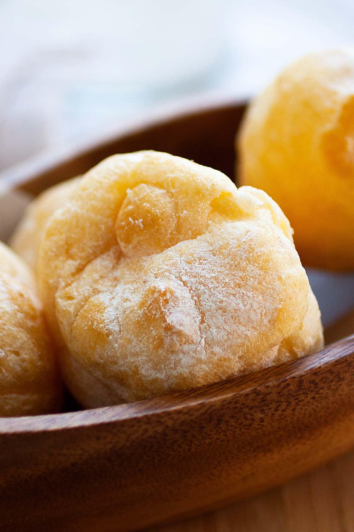 Cream puffs. Fluffy choux pastry filled with creamy custard, so good. You've got to make these cream puffs | rasamalaysia.com