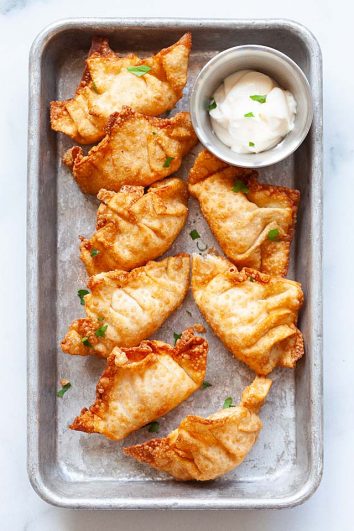 Fried Shrimp Wontons (Just Like Chinese Restaurants!) - Rasa Malaysia