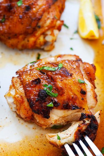 Juicy Grilled Chicken Thighs (The Best Recipe Ever!) - Rasa Malaysia