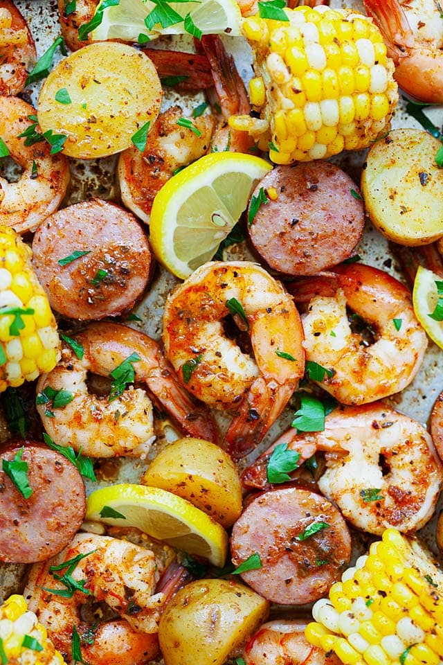 Shrimp Boil (with Cajun Butter!) - The BEST Recipe - Rasa Malaysia