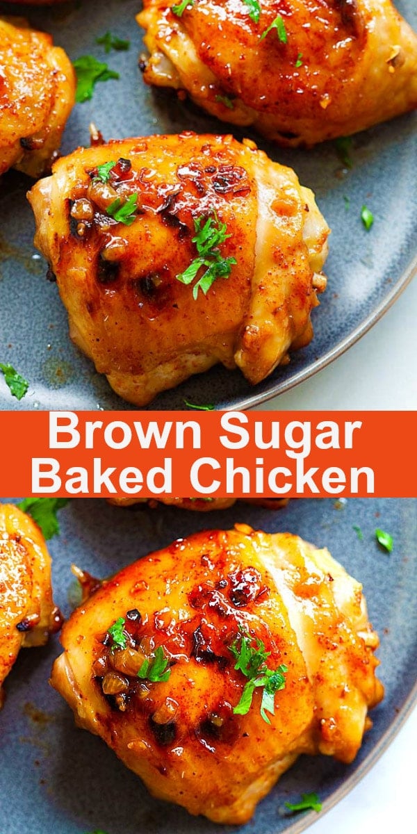 easy garlic brown sugar chicken