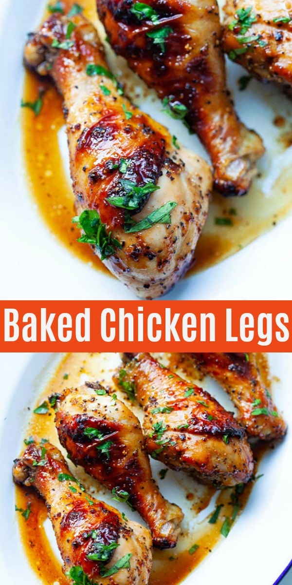 Baked Chicken Legs (Extra Juicy Recipe!) - Rasa Malaysia