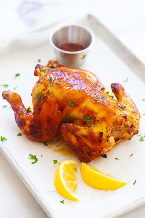 Cornish Hen (Cornish Game Hen) Baked Cornish Hen Rasa Malaysia