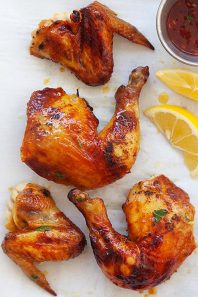 Cornish Hen (Cornish Game Hen) - Baked Cornish Hen - Rasa Malaysia