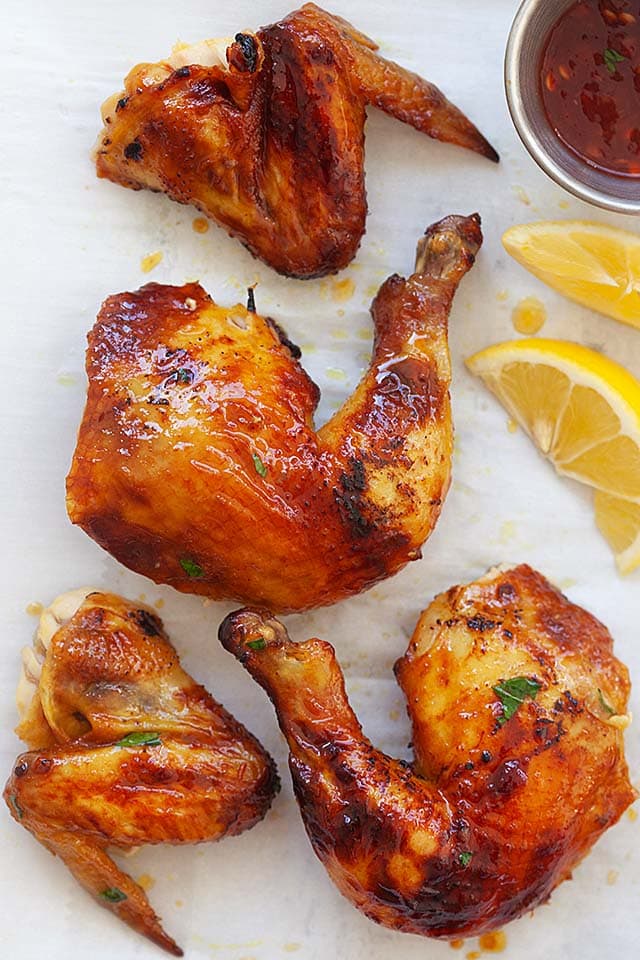 Cornish Hen (Cornish Game Hen) - Baked Cornish Hen - Rasa 