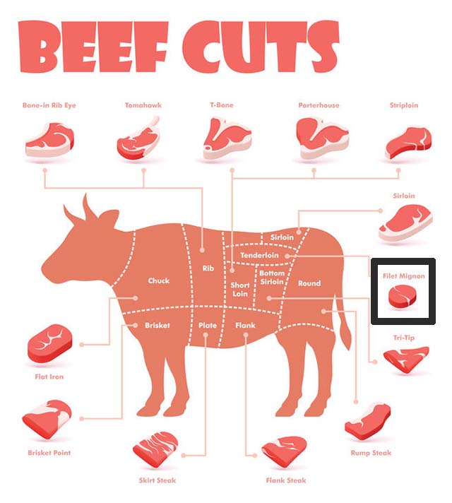 from which cut is filet mignon