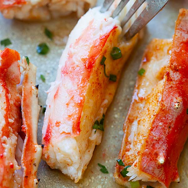 Bake king crab legs recipe