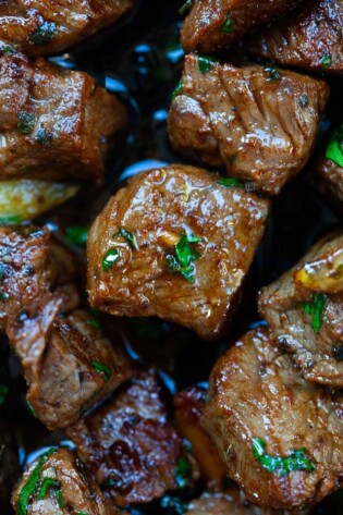 Garlic Butter Steak Bites (Extra Tender And Juicy!) - Rasa Malaysia