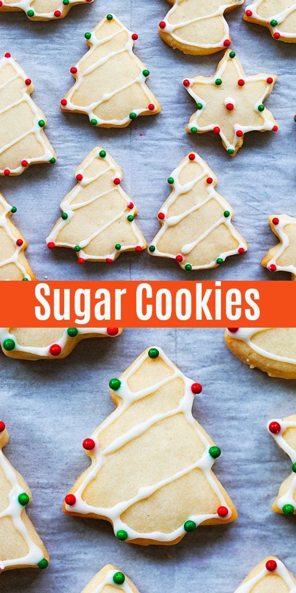 Sugar Cookie Recipe - Best Christmas Sugar Cookies - Rasa ...