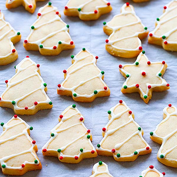 easy christmas sugar cookies