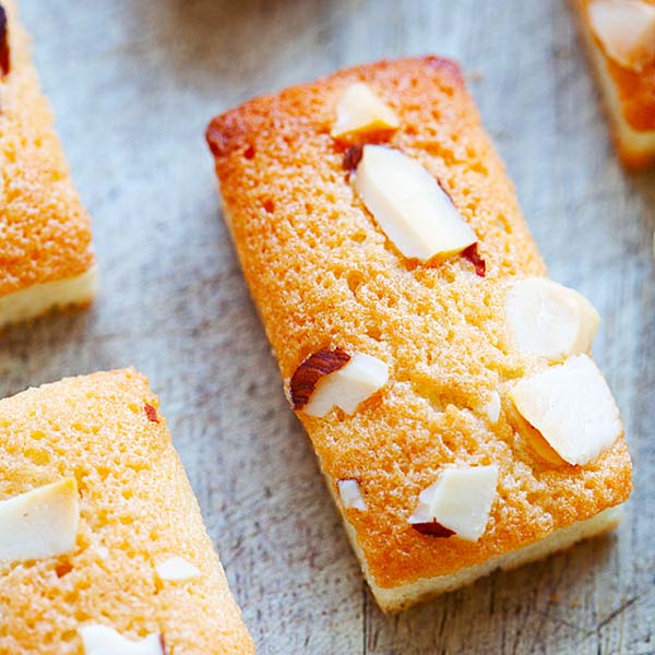 Financiers (French Almond Cakes) To get this bars of gold shape, you'll  want to use a Financier pan