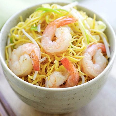 shrimp chow mein