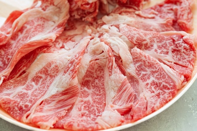 Wagyu beef.